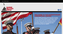 Desktop Screenshot of marinemilitaryexpos.com